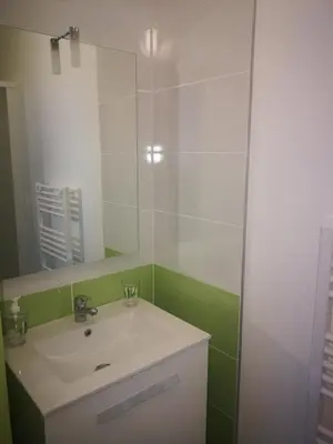 Salle de bains dans l'établissement lupin