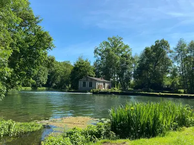 Paysage naturel près de la maison de vacances