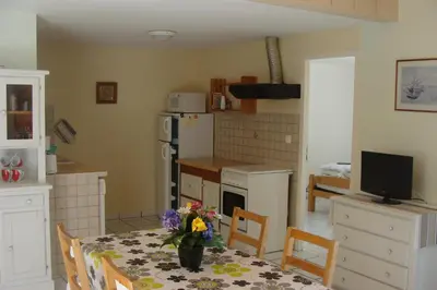 Cuisine ou kitchenette dans l'établissement abri/cotier