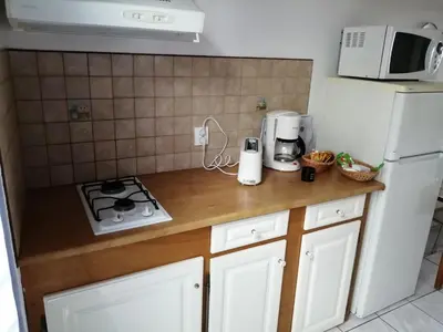 Cuisine ou kitchenette dans l'établissement abri/cotier