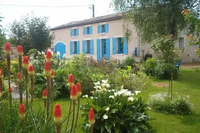 Jardin de l'établissement Maison d'hôtes La Chabanaise - Marais Poitevin
