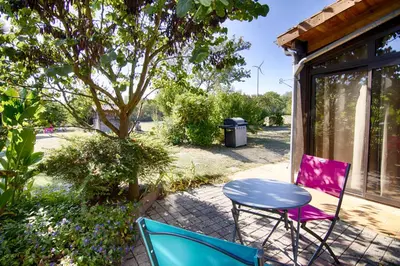 Jardin de l'établissement Gite Au Chant des Vents