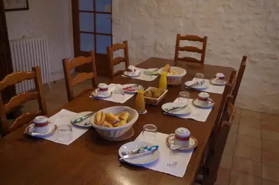 Nourriture dans la maison d'hôtes ou à proximité