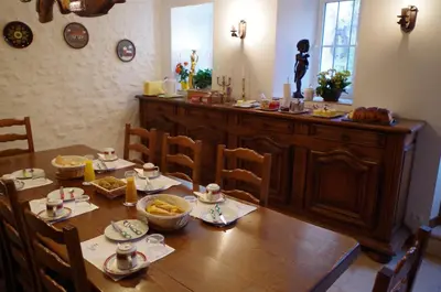 Nourriture dans la maison d'hôtes ou à proximité