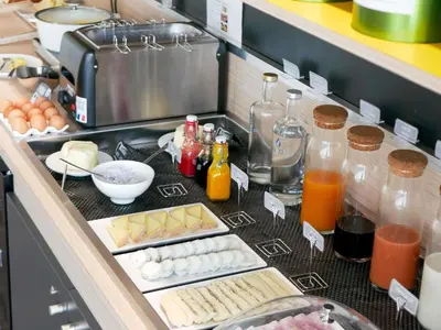 Nourriture dans l'hôtel ou à proximité