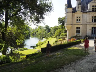 Paysage naturel près de la maison de vacances