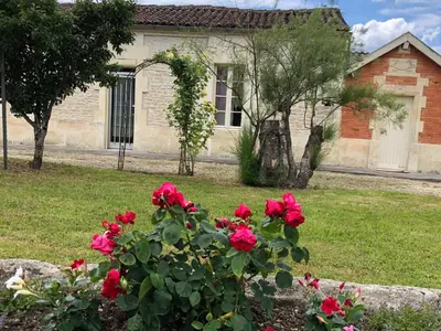Jardin de l'établissement Chez Lysette