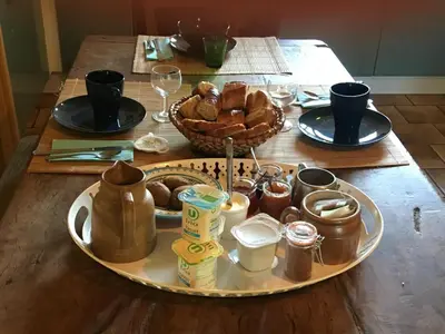 Nourriture dans le B&B/chambre d'hôtes ou à proximité
