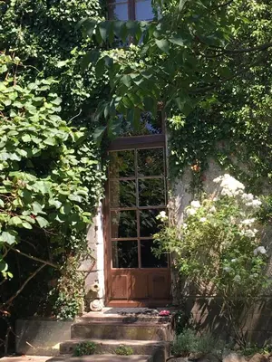 Jardin de l'établissement Zen au Marais Hammam Massages