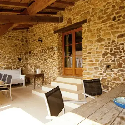 Cottage in France with Covered Terrace