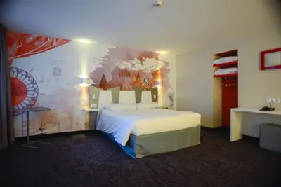 Un ou plusieurs lits dans un hébergement de l'établissement ibis Styles Poitiers Centre