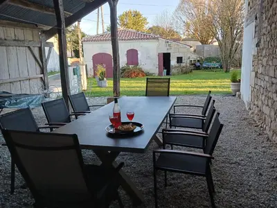 Jardin de l'établissement La Demeure D'Ezilda
