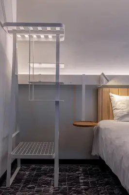 Un ou plusieurs lits dans un hébergement de l'établissement ibis La Rochelle Centre Historique