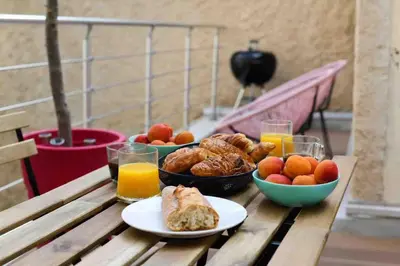 Nourriture dans l'appartement ou à proximité