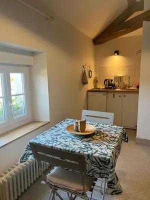 Cuisine ou kitchenette dans l'établissement Montaillon Chambres d'Hôtes