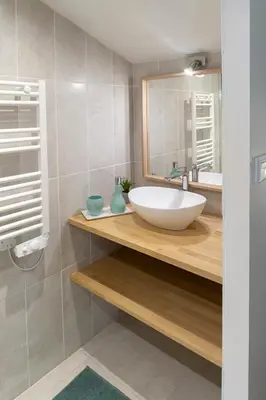 Salle de bains dans l'établissement le clos de Tesson