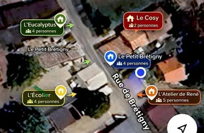 Plan de l'établissement Le Petit Brétigny