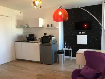 Plan de l'établissement Le Galaxy centre la Brèche wifi calme vue jardin