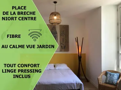 Plan de l'établissement Le Beach centre la Brèche wifi vue jardin