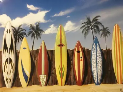 Plan de l'établissement Le Beach centre la Brèche wifi vue jardin