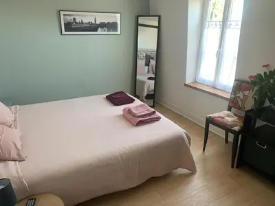 Un ou plusieurs lits dans un hébergement de l'établissement Maison de centre-ville