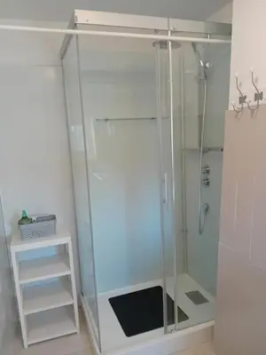 Salle de bains dans l'établissement Châtellenie d Ardennes