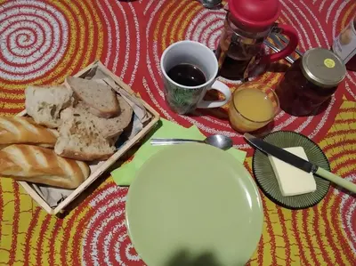 Nourriture dans le B&B/chambre d'hôtes ou à proximité