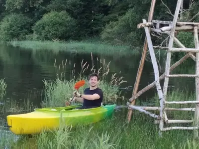 Vue sur la rivière ou le fleuve situé(e) à proximité de le B&B/chambre d'hôtes