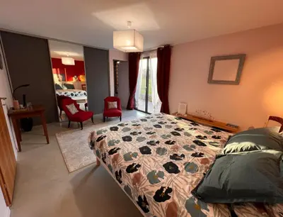 Un ou plusieurs lits dans un hébergement de l'établissement Relais de La Brande