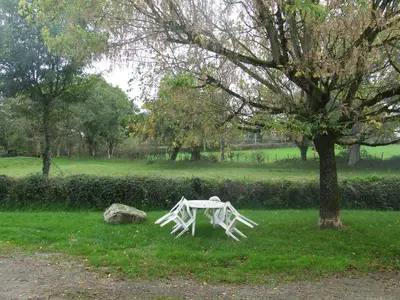 Jardin de l'établissement Gite à la ferme Les places