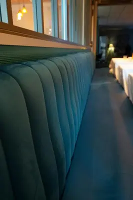 Un ou plusieurs lits dans un hébergement de l'établissement Hôtel & Restaurant des Remparts
