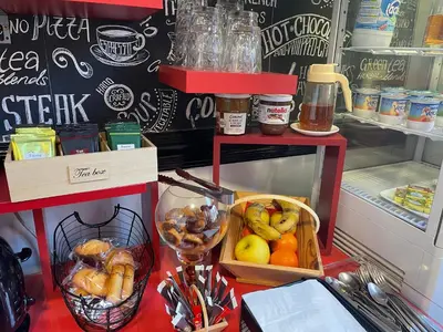 Nourriture dans l'hôtel ou à proximité
