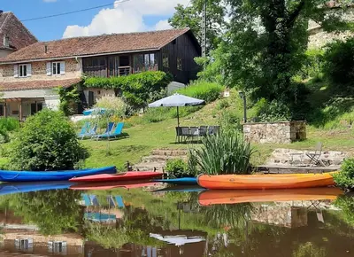 Paysage naturel près de la maison de vacances