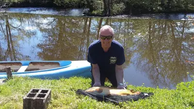 Vue sur la rivière ou le fleuve situé(e) à proximité de la maison de vacances