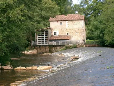 Paysage naturel près de la maison de vacances