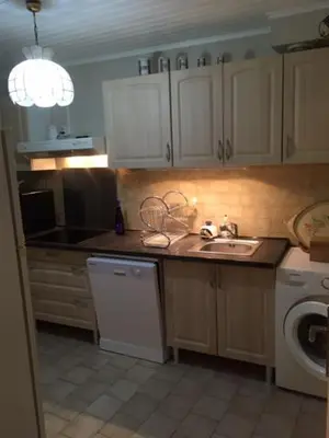 Cuisine ou kitchenette dans l'établissement Le 5 d'Abel