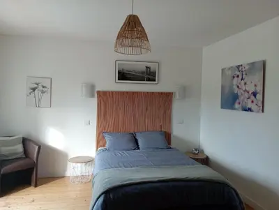 Un ou plusieurs lits dans un hébergement de l'établissement Le Cosy