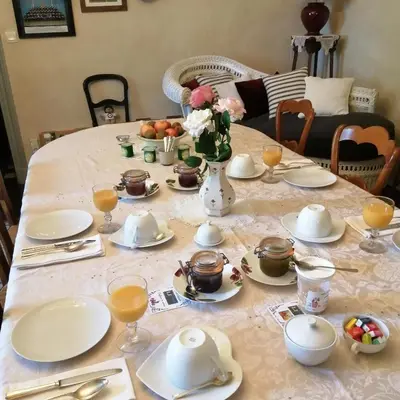 Nourriture dans le B&B/chambre d'hôtes ou à proximité