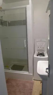 Salle de bains dans l'établissement Studio La source