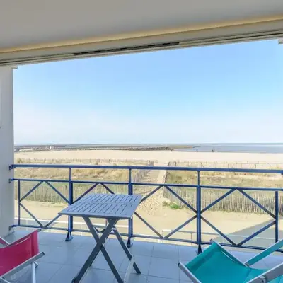 Studio face mer pour 2 pers à Châtelaillon-Plage avec parking - FR-1-258-197