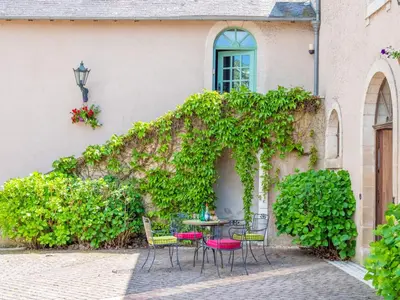 Jardin de l'établissement Cottage du Château l'Hubertière