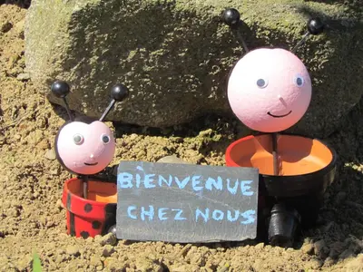 Plan de l'établissement Gîte la petite maison