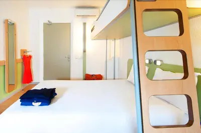 Un ou plusieurs lits dans un hébergement de l'établissement ibis budget Gare de Poitiers
