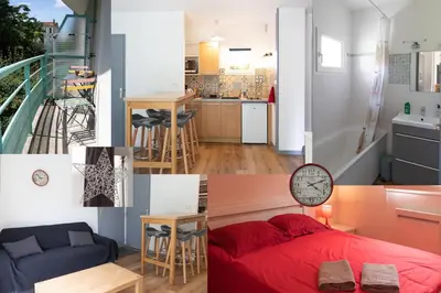 Cuisine ou kitchenette dans l'établissement FONTANES