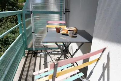Balcon ou terrasse dans l'établissement FONTANES