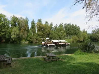 Paysage naturel près de la maison de vacances