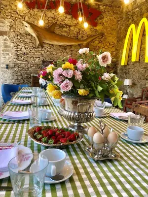 Nourriture dans le B&B/chambre d'hôtes ou à proximité