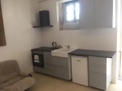 Cuisine ou kitchenette dans l'établissement Chateau De La Goujonnerie
