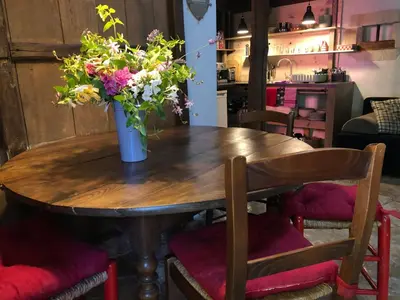 Coin salon dans l'établissement La Grosse Talle