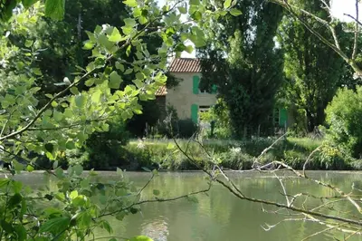 Paysage naturel près de la maison de vacances